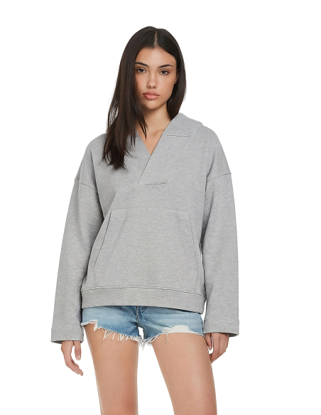 EPF-EP400-Women's V-Neck Hoodie 2